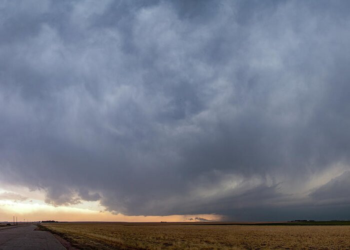 Nebraskasc Greeting Card featuring the photograph Eastern Colorado Supercell 002 by Dale Kaminski