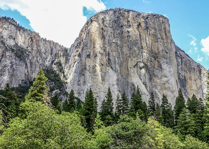 California Greeting Card featuring the photograph El Capitan, Yosemite by Dawn Richards