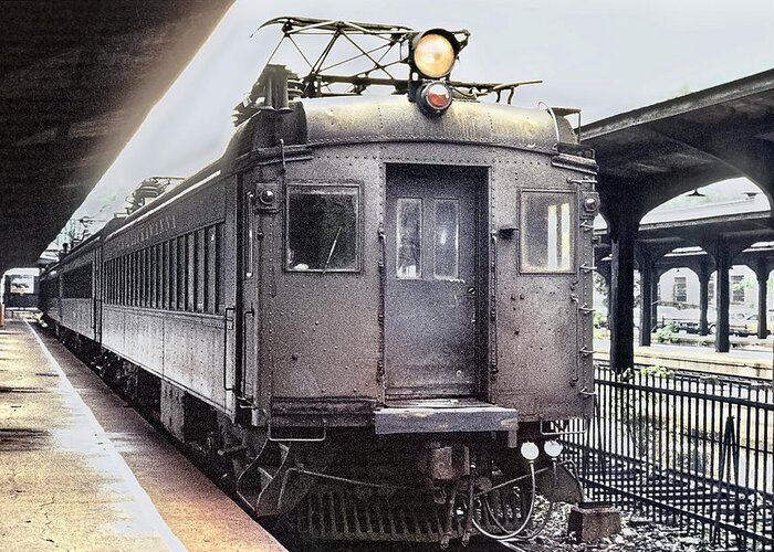 Erie Lackawanna Railroad Greeting Card featuring the photograph Erie Lackawanna Montclair Terminus by Kellice Swaggerty