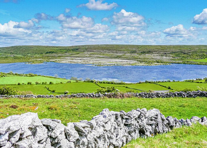 Burren Greeting Card featuring the photograph Erins Isle by Rob Hemphill
