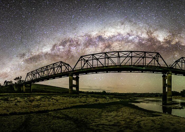 Milky Way Greeting Card featuring the photograph Eternity by Ari Rex