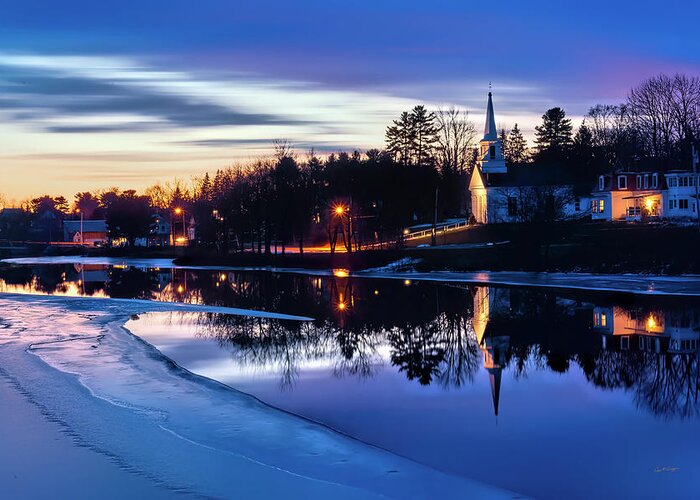 Maine Greeting Card featuring the photograph Evening Prayer by Dan McGeorge