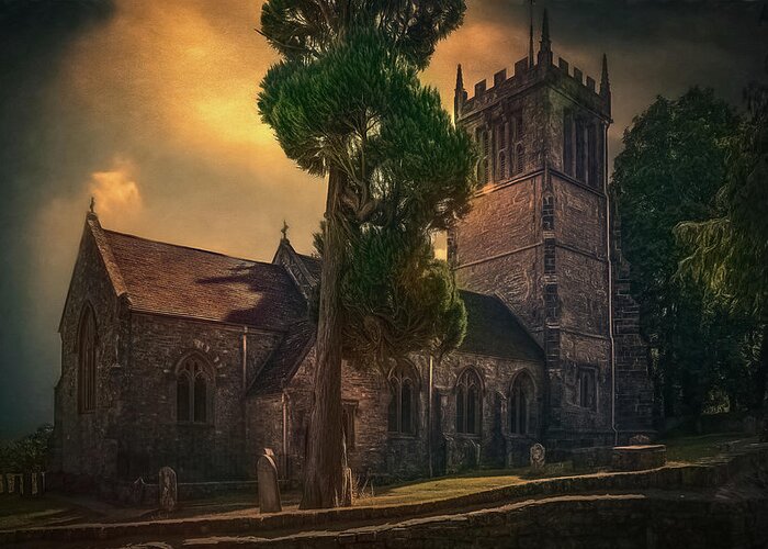 Church Greeting Card featuring the photograph Eventide by Chris Lord