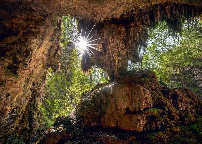 Westcave Greeting Card featuring the photograph Fairyland by Slow Fuse Photography