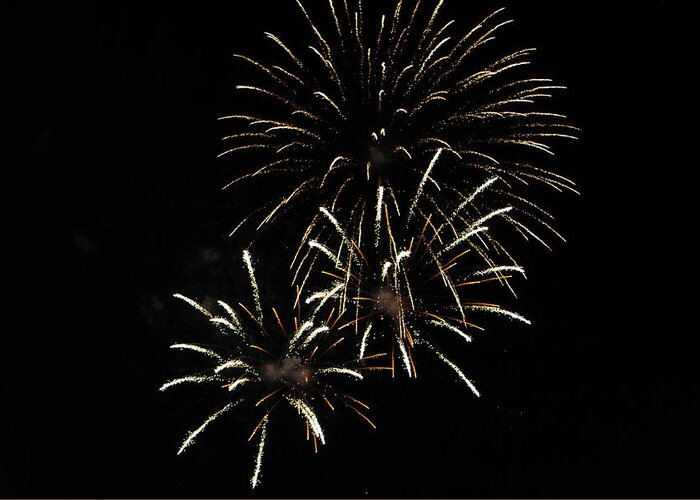 Fireworks Greeting Card featuring the photograph Fireworks3_8690 by Rocco Leone
