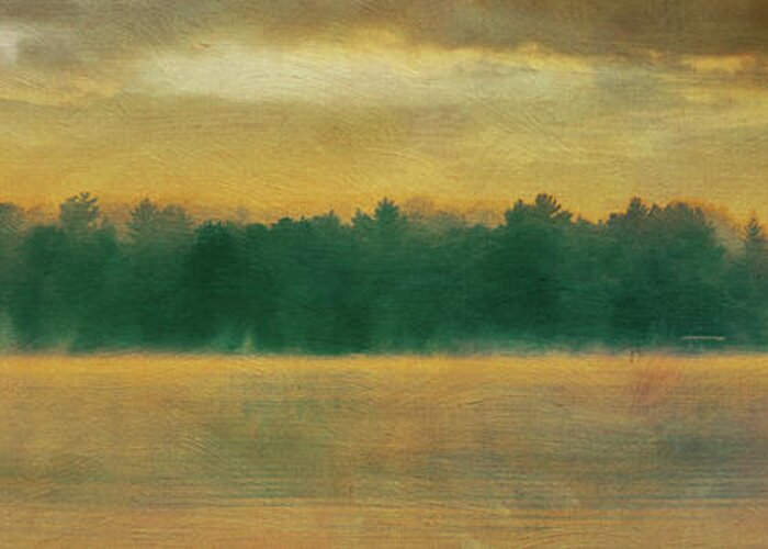 Fog Greeting Card featuring the photograph Fog on Deep Creek Lake by Reynaldo Williams