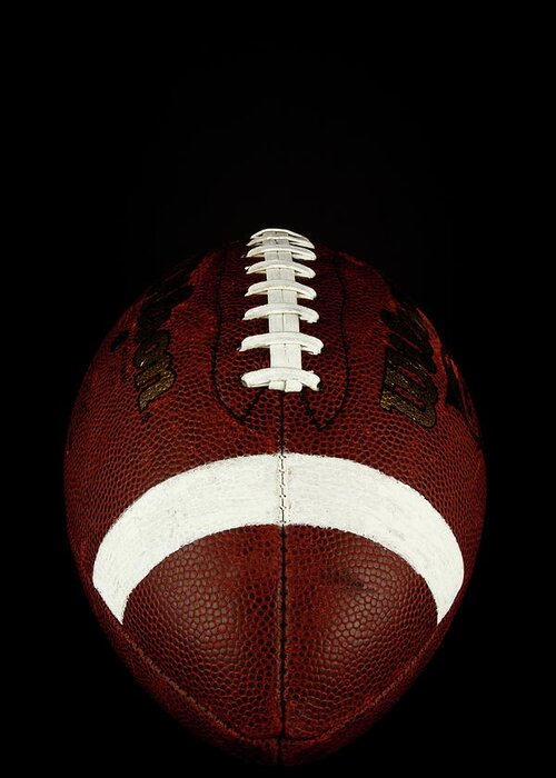 Football Greeting Card featuring the photograph Stripe by Lens Art Photography By Larry Trager