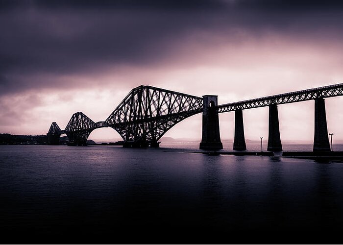 Bridge Greeting Card featuring the photograph Forth Bridge, Scotland by Bradley Morris