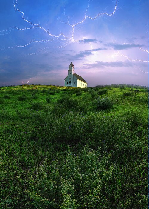 South Dakota Greeting Card featuring the photograph God's Country by Aaron J Groen