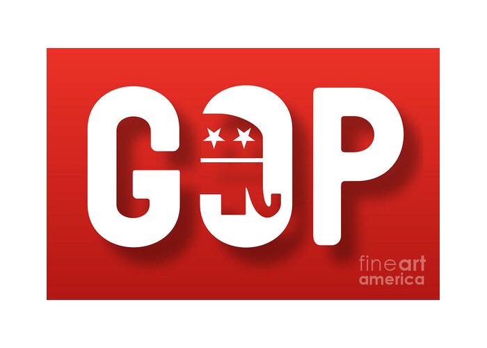 Gop Poster Greeting Card featuring the photograph GOP by Action