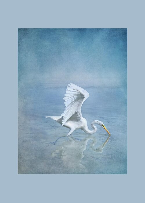 Great Egret Greeting Card featuring the photograph Great Egret by Jill Love