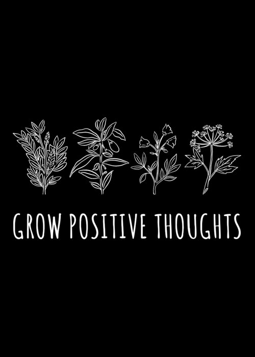 Grow Positive Thoughts Global Warming Climate Change Gifts Greeting ...