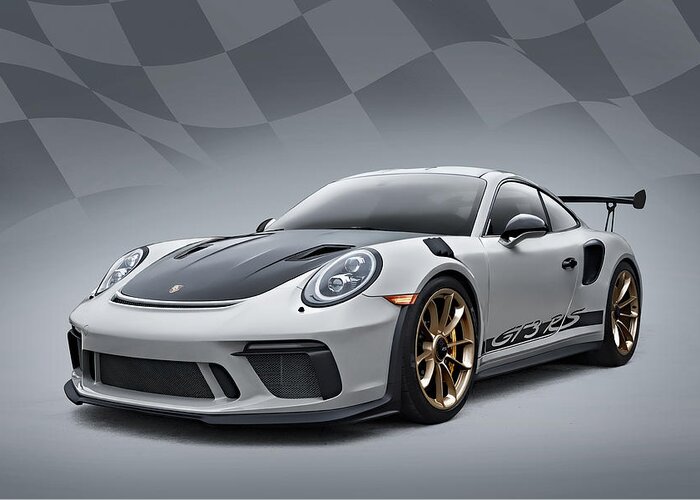 Porsche Greeting Card featuring the photograph Gt3 Rs by Douglas Pittman