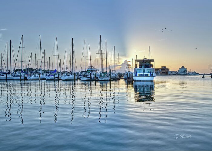 Boats Greeting Card featuring the photograph Harbor Inspiration by Ty Husak