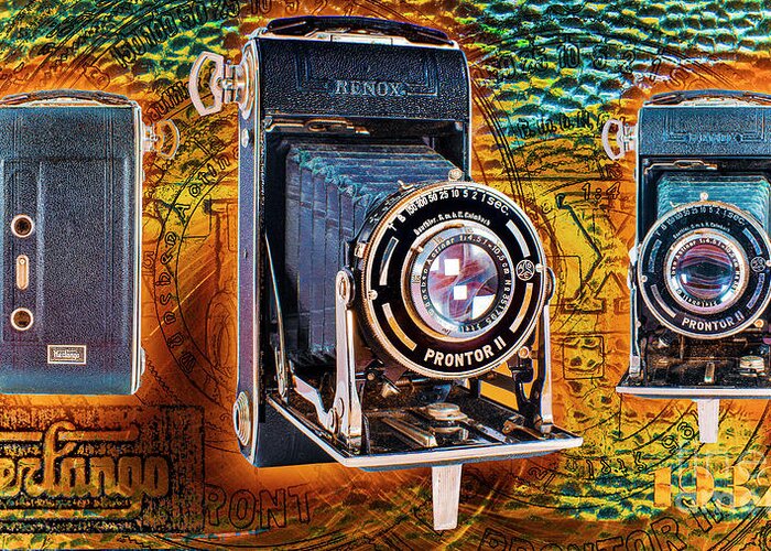 Kodak Greeting Card featuring the digital art Herlango Renox by Anthony Ellis