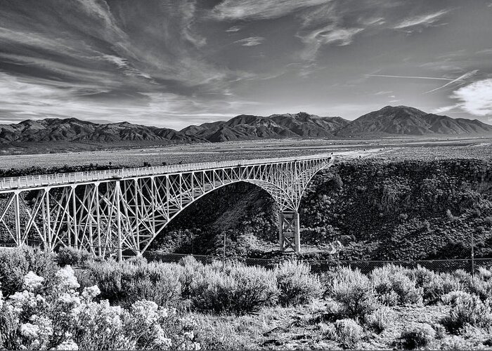 High Quality Greeting Card featuring the photograph High Bridge by Segura Shaw Photography