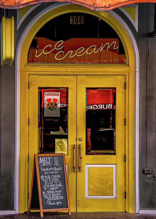 Ice Cream Greeting Card featuring the photograph Ice Cream by Debby Richards