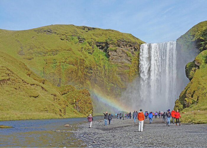 Iceland Greeting Card featuring the photograph Iceland Waterfalls by Yvonne Jasinski