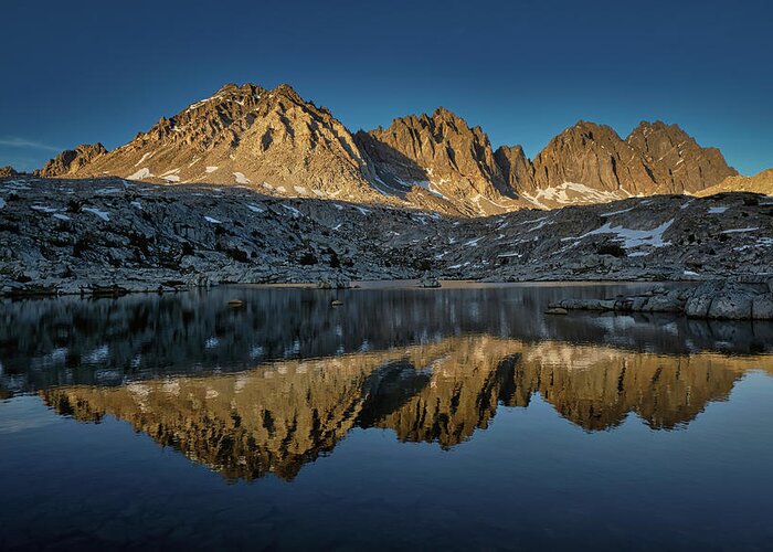 Eastern Sierra Greeting Card featuring the photograph Imperfect Reflection by Romeo Victor