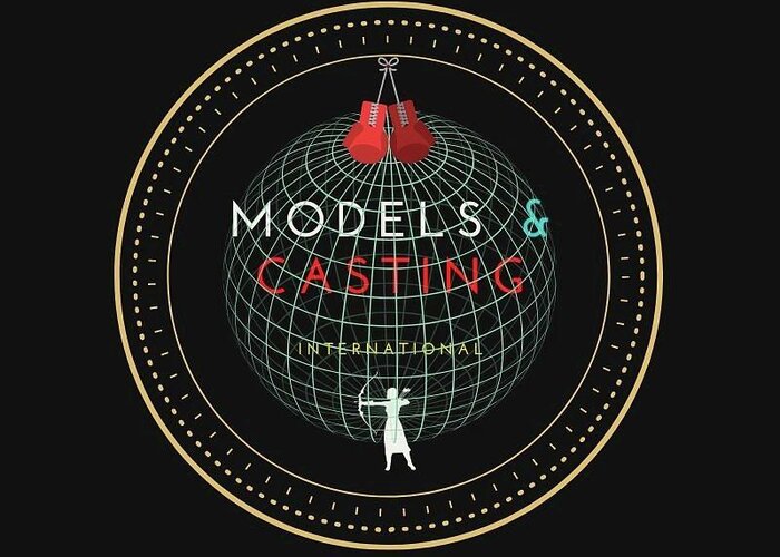 Industry Fashion Greeting Card featuring the digital art Intl. Models And Casting Agency by Ee Photography