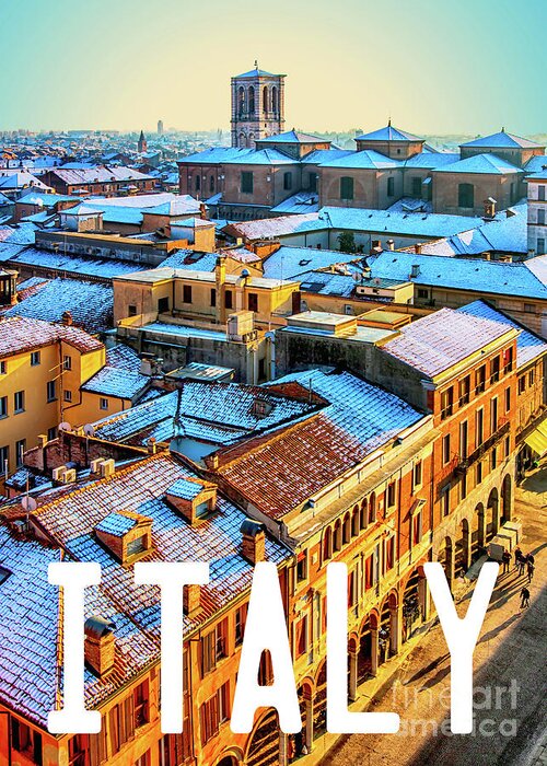 Italy Greeting Card featuring the photograph Italy, Emilia-Romagna, Ferrara by John Seaton Callahan