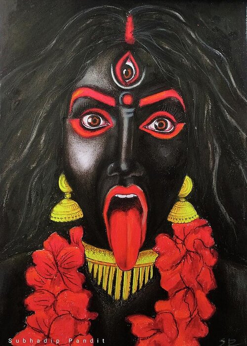 Angry Kali Maa3 by ArtistNarender on DeviantArt