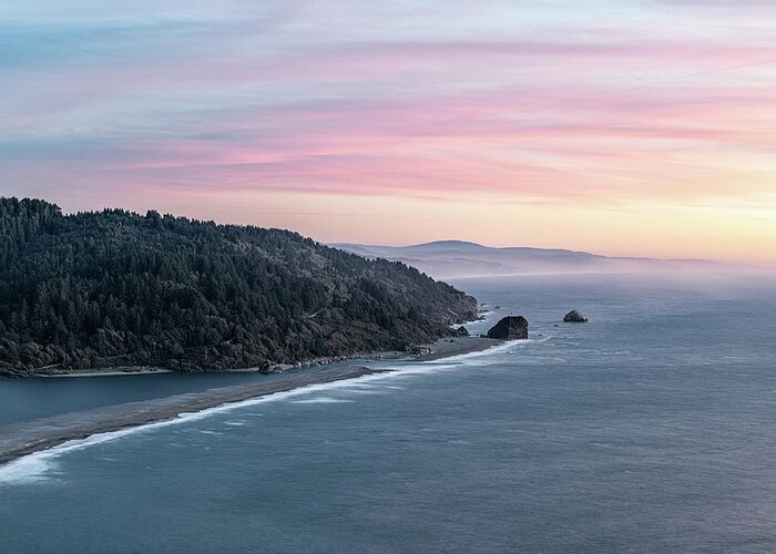 Beach Greeting Card featuring the photograph Klamath River Overlook by Rudy Wilms