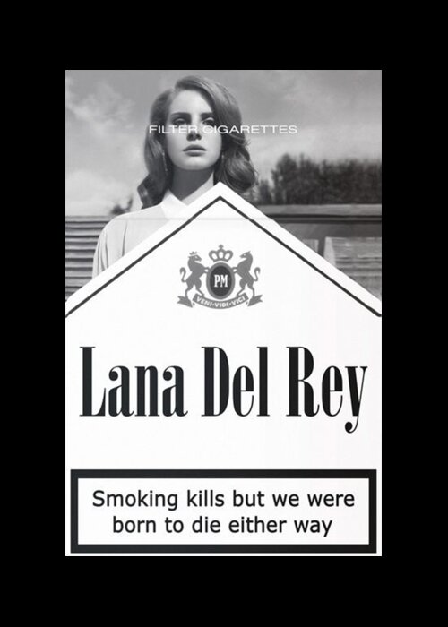 Born to die - Born To Die Quote Lana Del Rey - Sticker