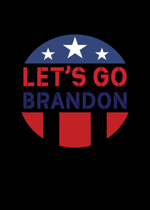 Lets Go Brandon Meme Lets go Brandon Gif Greeting Card by Funny4You