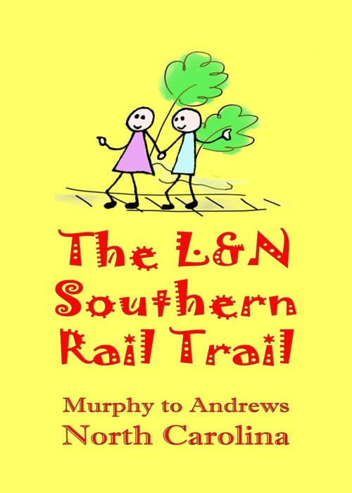 L&n Greeting Card featuring the photograph LN Southern Rail Trail Stick Figures by Debra and Dave Vanderlaan