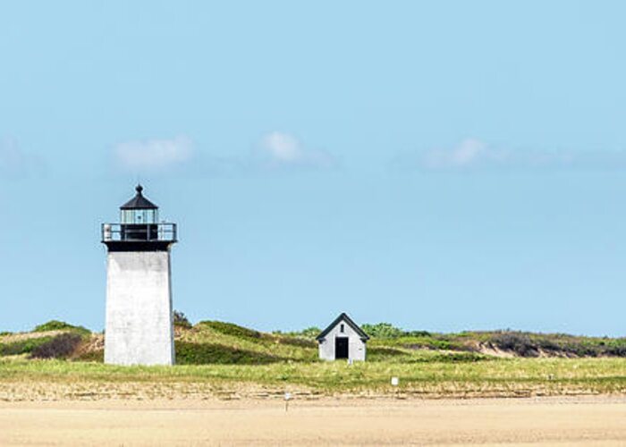 Lighthouse Greeting Card featuring the photograph Long Point Lighthouse by Rod Best