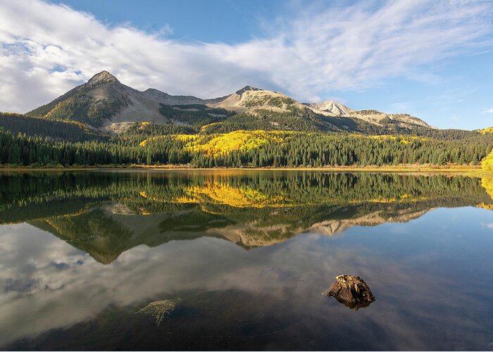 Crested Butte Greeting Card featuring the photograph Lost Lake Day by Aaron Spong