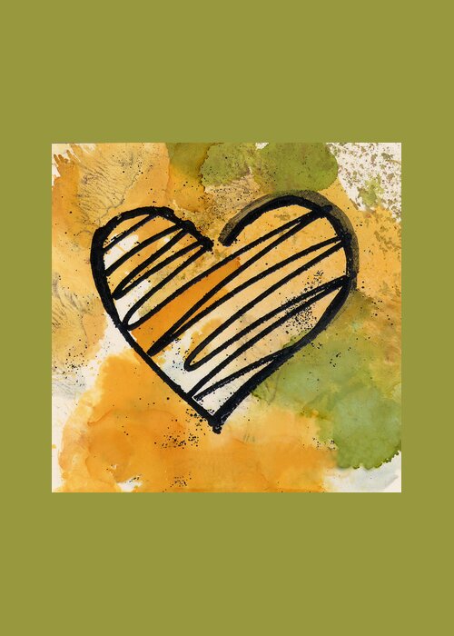 Love Greeting Card featuring the painting Love 12 by Konnie Kim