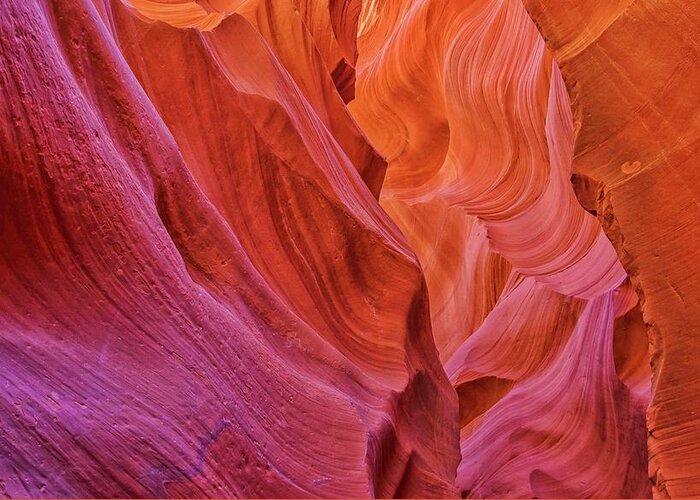 Antelope Canyon Greeting Card featuring the photograph Lower Antelope Canyon No. 1 by Marisa Geraghty Photography