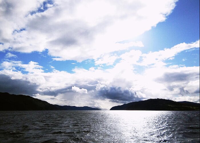 Scotland Greeting Card featuring the photograph Majestic Loch Ness - Scotland by Rebecca Harman