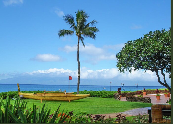 Maui Greeting Card featuring the photograph Maui Morning by Cate Franklyn