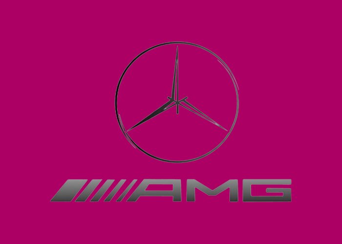 Mercedes amg Logo Painting by Nania Sofia - Pixels