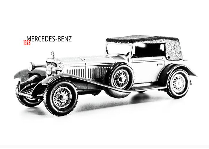1928 Greeting Card featuring the photograph Mercedes-Benz SS Coupe 1928 by Viktor Wallon-Hars