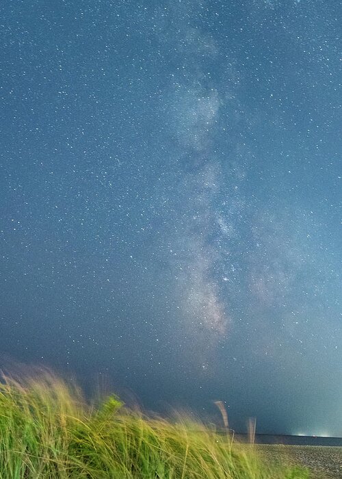 Constellation Greeting Card featuring the photograph Milkyway by Mike Ste Marie