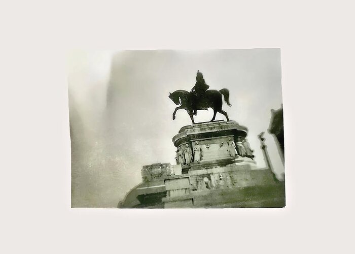 Altar Greeting Card featuring the photograph Monumento Nazionale A Vittorio Emanuele II by Jamart Photography