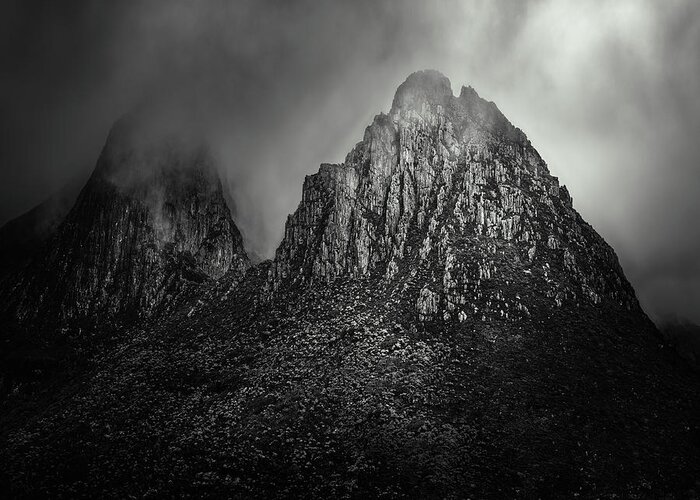  Greeting Card featuring the photograph Mountain by Grant Galbraith