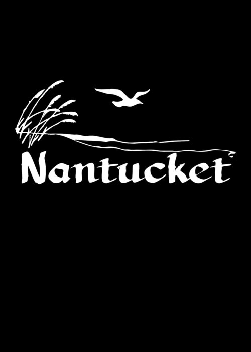 Funny Greeting Card featuring the digital art Nantucket by Flippin Sweet Gear