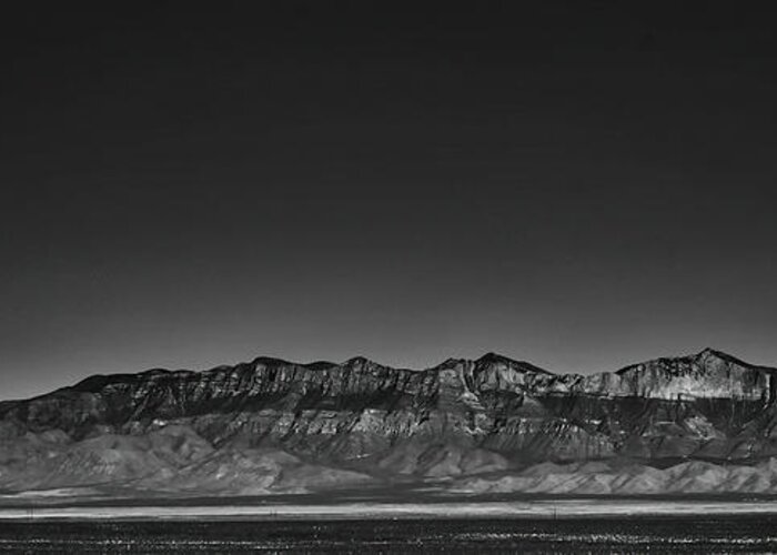 Franklin Greeting Card featuring the photograph New Mexico Beauty #blackwhite by Andrea Anderegg