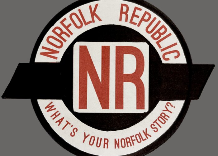 Logo Greeting Card featuring the digital art NR patch by Clayton Singleton
