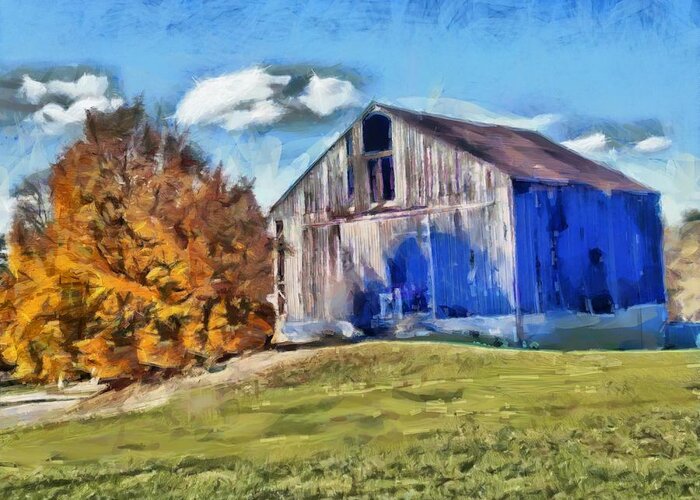Barn Greeting Card featuring the photograph Old Barn 2020 by Christopher Reed