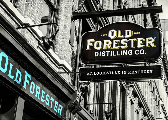 America Greeting Card featuring the photograph Old Forester Distilling Company by Alexey Stiop