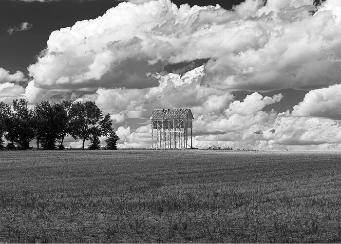 Granary Greeting Card featuring the photograph Old Granary 2014 by Thomas Young