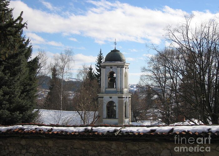  Greeting Card featuring the photograph Orthodox Church by Annamaria Frost