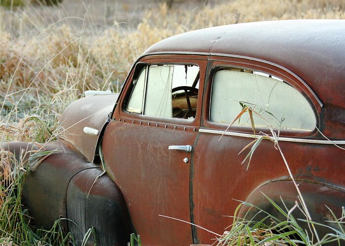 Chevrolet Greeting Card featuring the photograph Out To Pasture by Lens Art Photography By Larry Trager