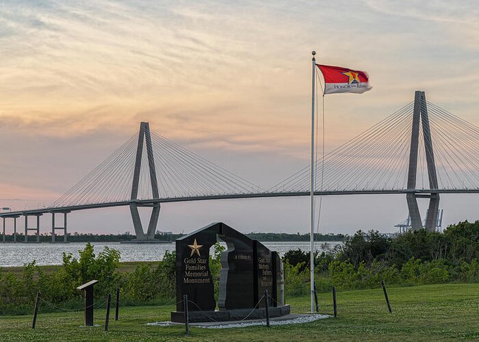 Triad Greeting Card featuring the photograph Patriots Point Coda by Angelo Marcialis